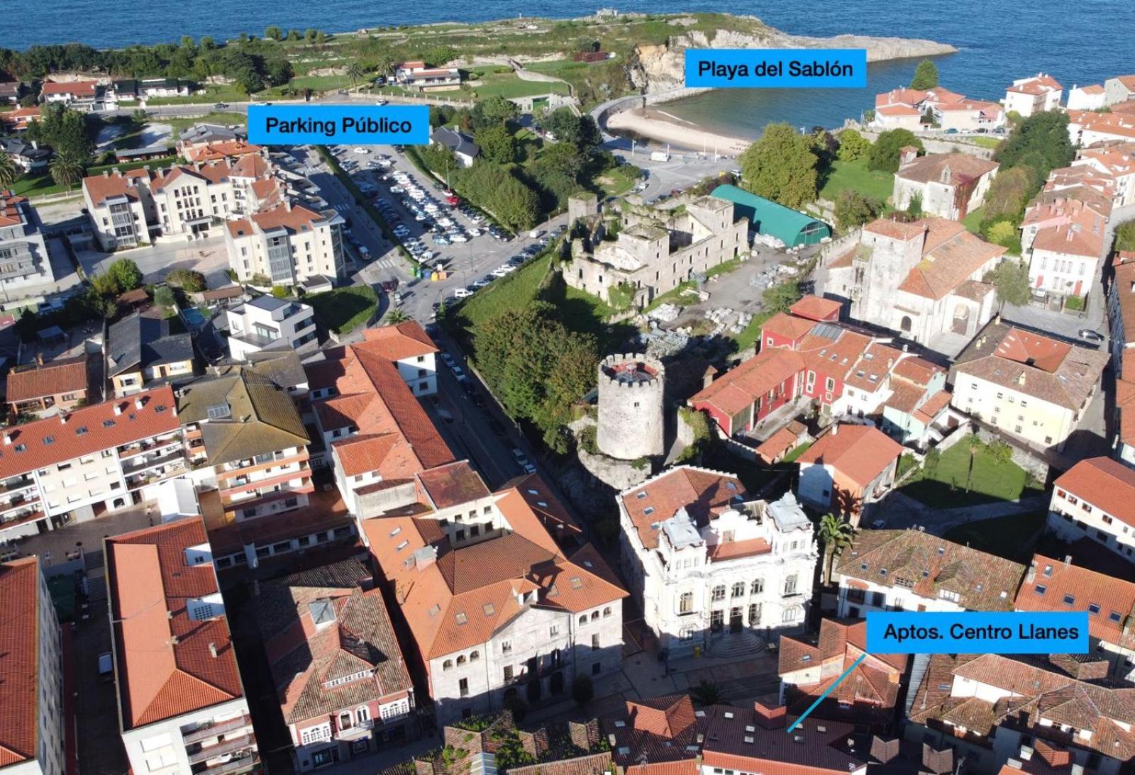 Apartamentos Centro Llanes Esterno foto